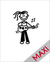 Bambina con chitarra