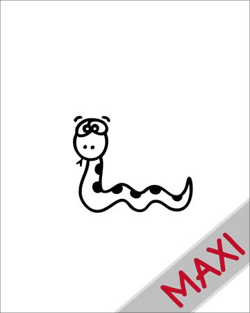 Serpente - Maxi Adesivi Famiglia per Camper