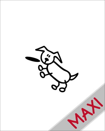 Cane 2 - Maxi Adesivi Famiglia per Camper