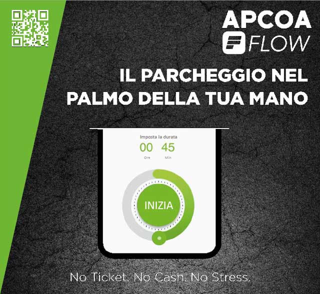 Contrassegno "APCOA Flow Parking" (Modello A)