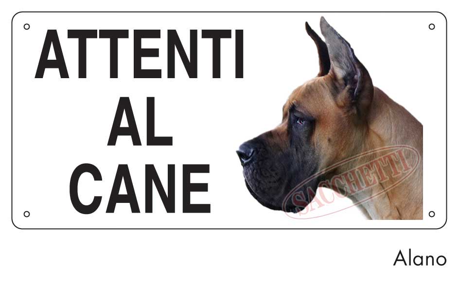 Attenti al cane Alano