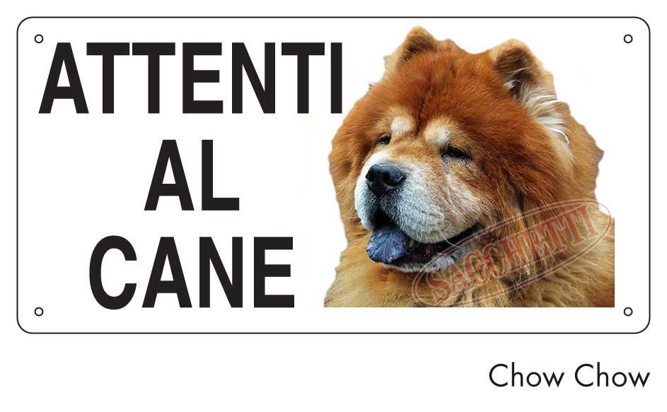 Attenti al cane Chow Chow