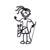 Bambina con l'arco