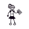 Bambina con gli scacchi