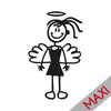 Bambina angioletto