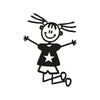 Bambina che salta