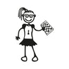 Bambina con gli scacchi