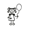 Bambina con palloncino