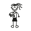 Bambina con videogioco