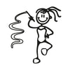 Bambina ginnastica artistica