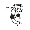 Bambina palla bollata