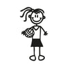 Bambina pallavolo
