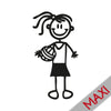 Bambina pallavolo