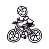 Bambino in bicicletta