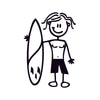 Bambino con surf