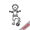 Bambino col pallone
