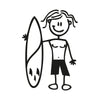 Bambino con surf