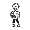 Bambino con videogioco