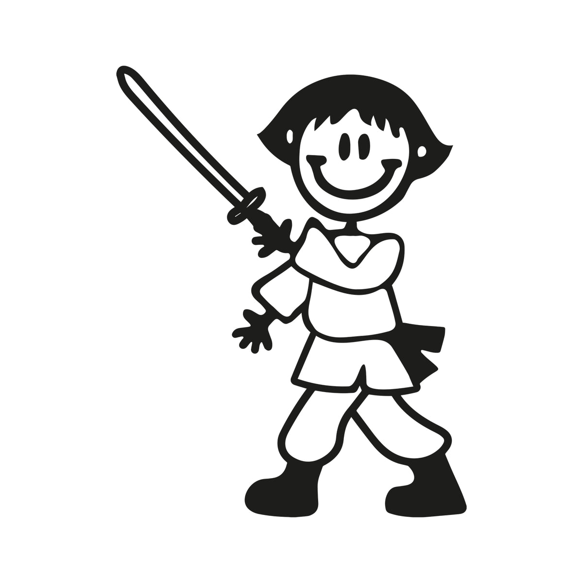 Bambino jedi - Adesivi Famiglia