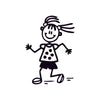 Bambina che corre