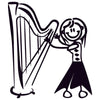 Mamma con l'arpa