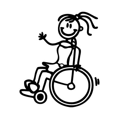 Mamma con carrozzina - Adesivi Famiglia