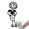 Mamma con libri
