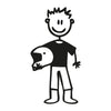 Papà con casco