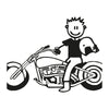 Papà con Harley-Davidson