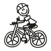 Papà in bicicletta