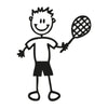 Papà tennista