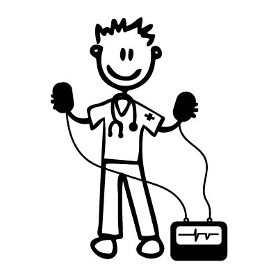 Papà rianimatore - Adesivi Famiglia