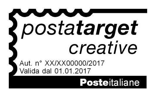Timbro Posta Target Creative
