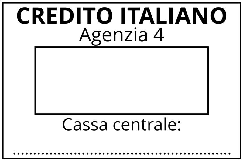 Datario medio a 4 righe