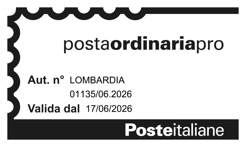 Timbro Posta Ordinaria Pro