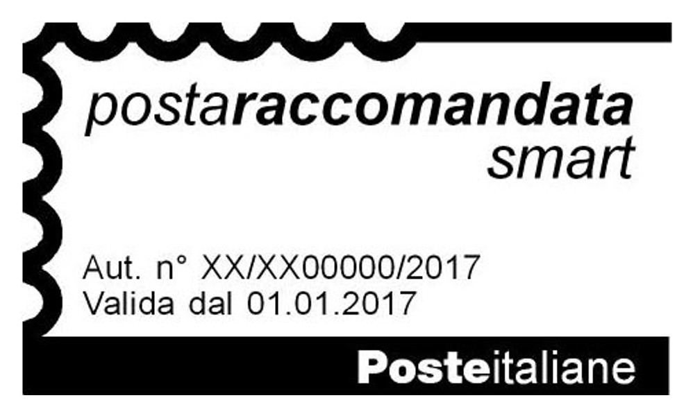 Timbro Posta Raccomandata Smart