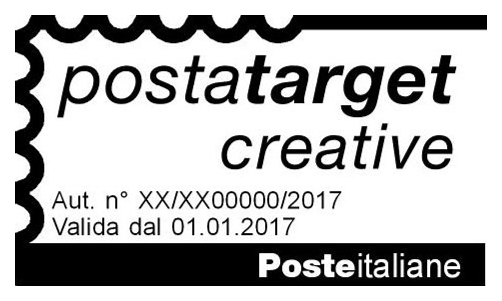 Timbro Posta Target Creative