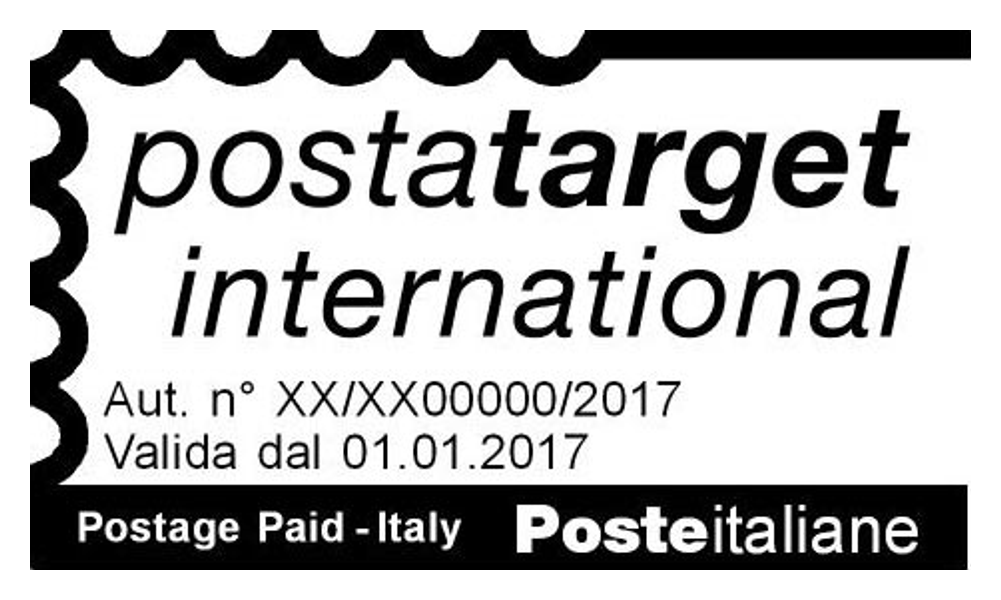 Timbro Posta Target International