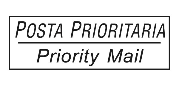 Timbro Posta Prioritaria