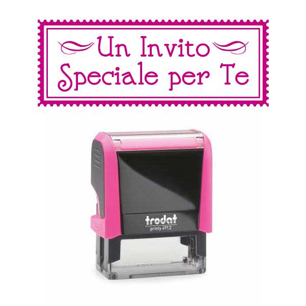 Timbro "Un Invito Speciale per Te"