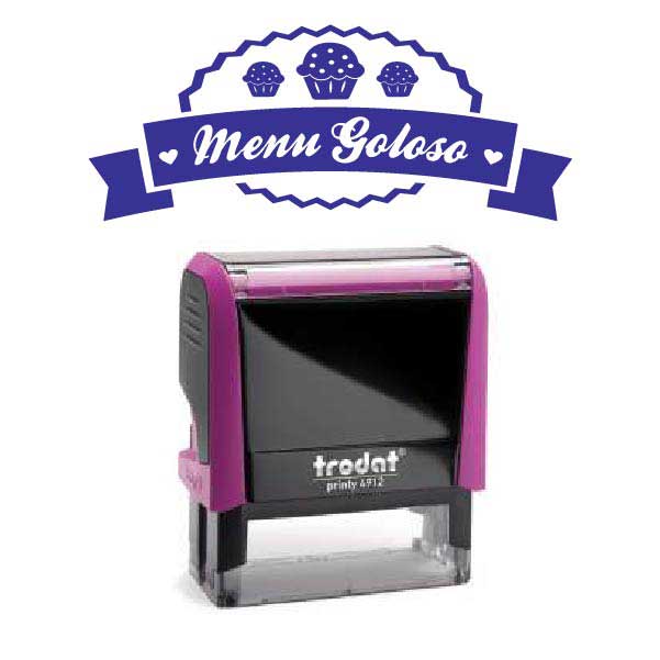 Timbro "Menu Goloso"