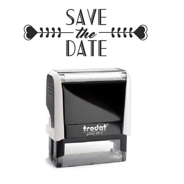 Timbro "Save the Date"