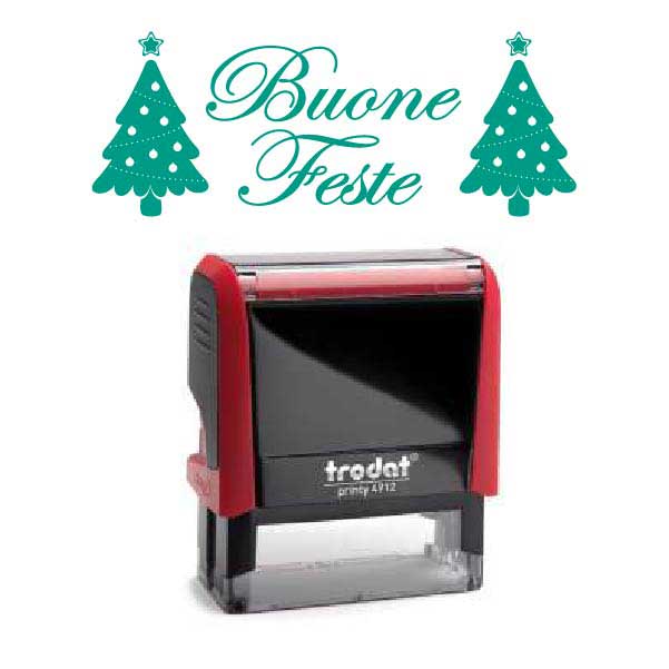 Timbro "Buone Feste"