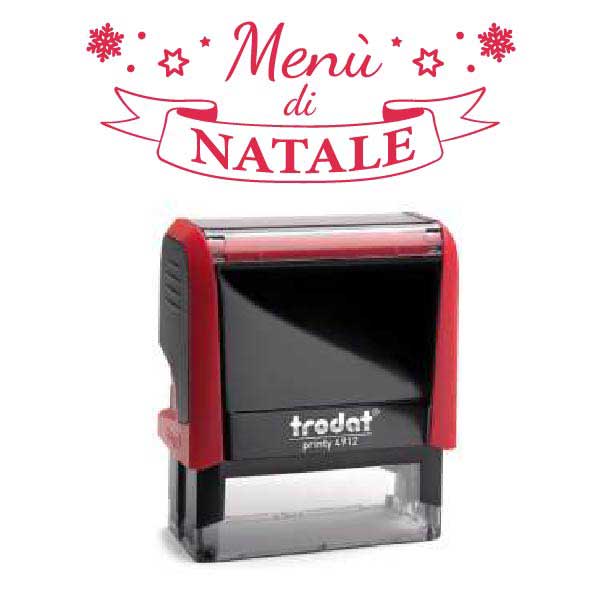 Timbro "Menu Natale"