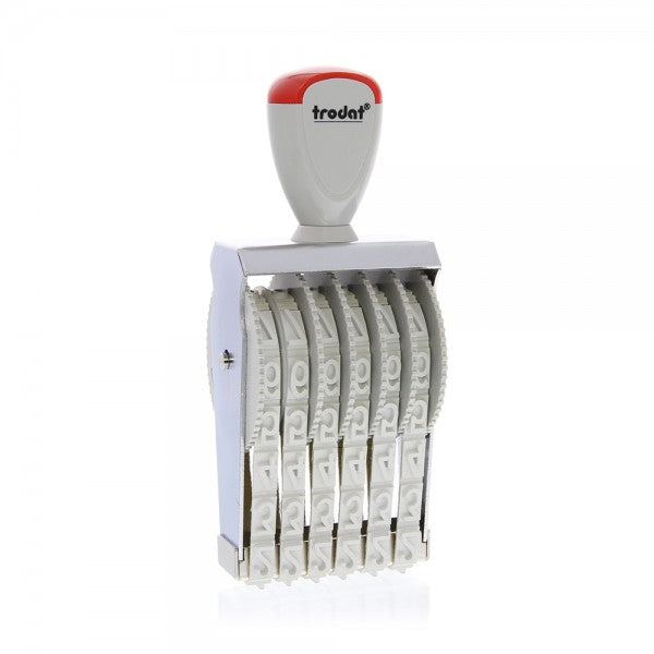 Numeratore 6 colonne, 12 mm - Trodat Classic 15126