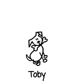 Cane - Adesivi Famiglia