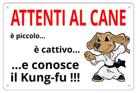 AC009 - Attenti al Cane, conosce il kung-fu